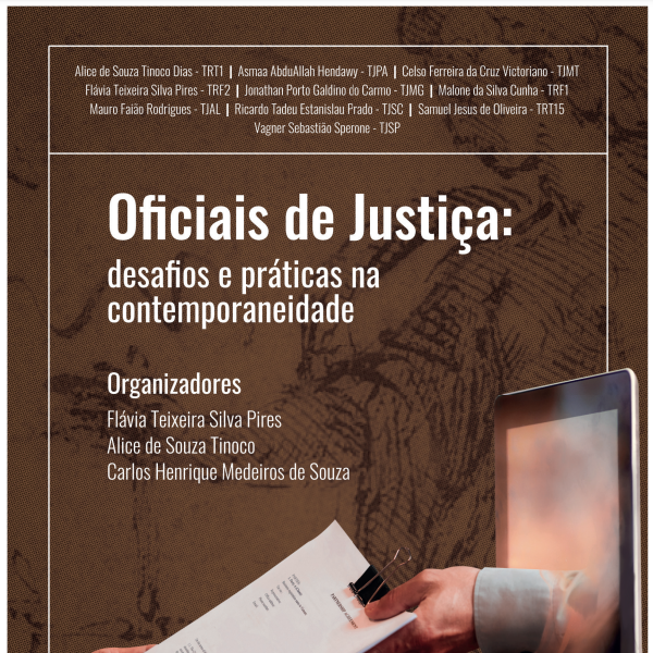 LANÇAMENTO DO E-BOOK “OFICIAIS DE JUSTIÇA: DESAFIOS E PRÁTICAS NA  CONTEMPORANEIDADE” 